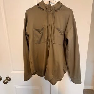 Thread & Supply Olive Button Down Shirt